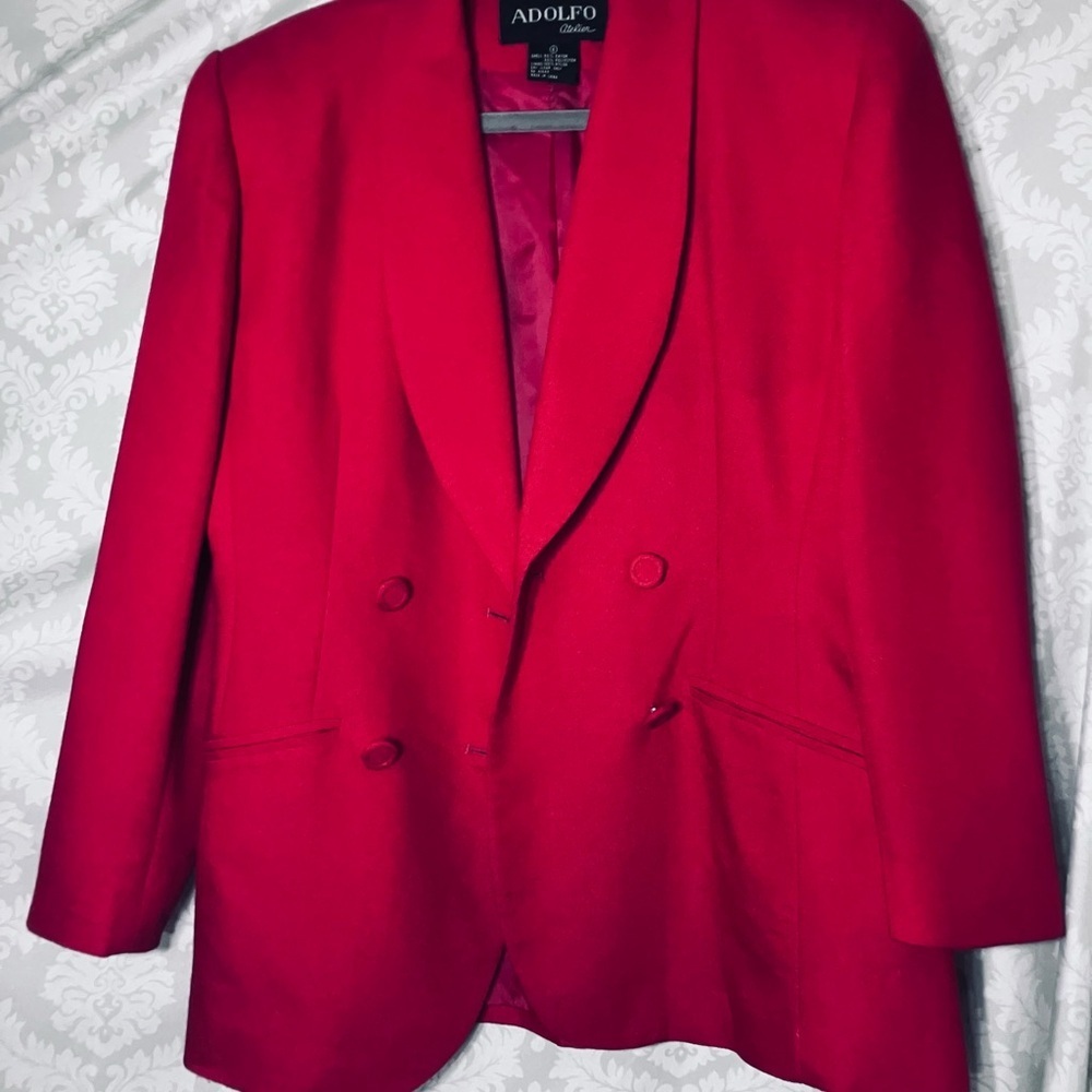 Vintage Adolfo Blazer 6